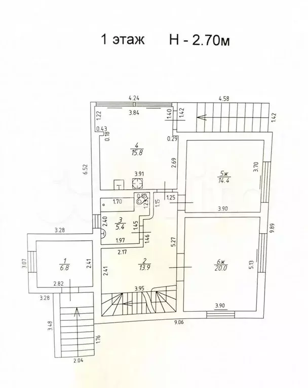 Дом 206,5 м на участке 8 га - Фото 0