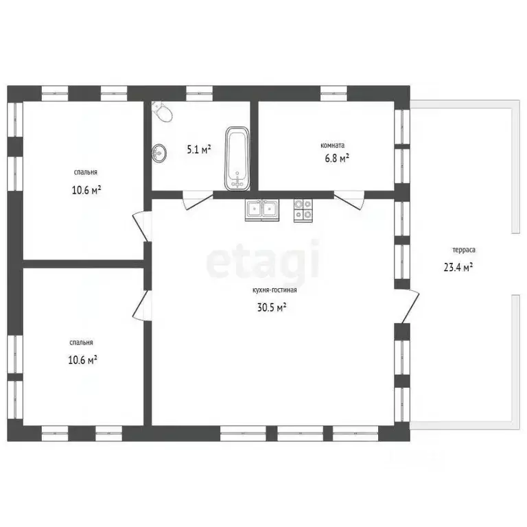 Дом в Московская область, Можайский муниципальный округ, Березки-2 дп ... - Фото 2