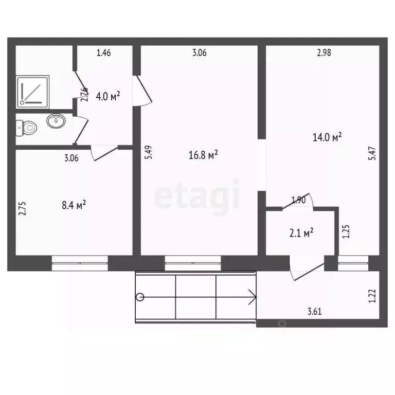 Торговая площадь в Тюменская область, Тюмень Восточный мкр, ул. ... - Фото 2