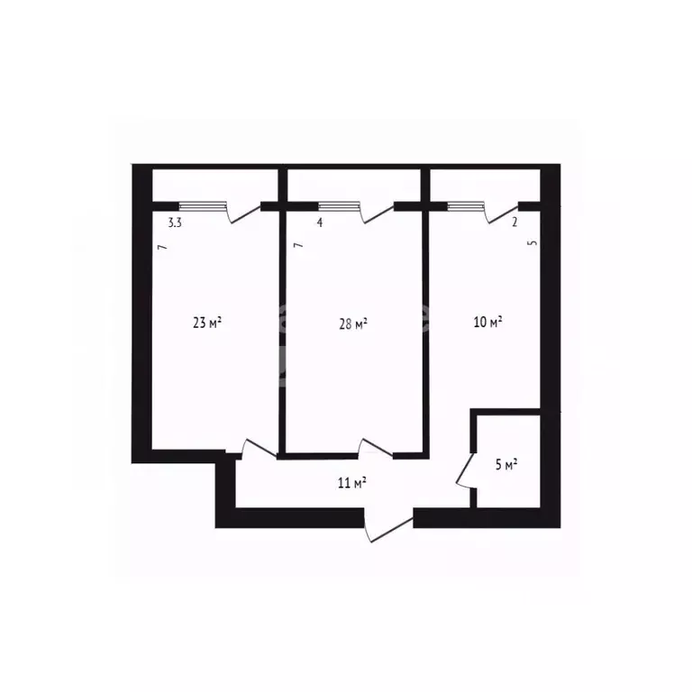 2-к кв. Дагестан, Дербент ул. Сальмана, 102 (79.0 м) - Фото 2