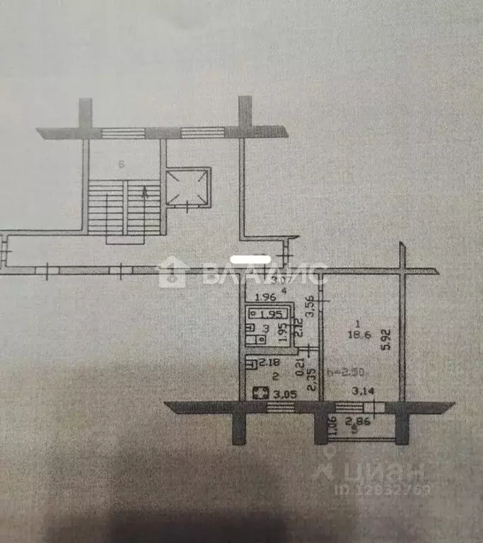 1-к кв. Пензенская область, Пенза ул. Клары Цеткин, 46А (38.7 м) - Фото 1