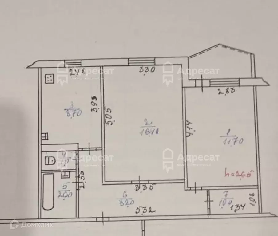 Продаётся 2-к квартира, 51 м - Фото 1