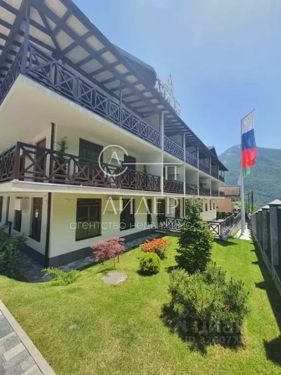 2-к кв. Краснодарский край, Сочи Красная Поляна пгт, ул. Ачишховская, ... - Фото 1