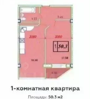 1-к кв. Краснодарский край, Геленджик Крымская ул., 22к20 (53.0 м) - Фото 2