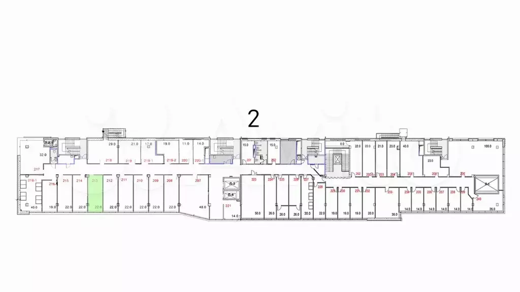 Офисы с отличным ремонтом 19-36 м2 - Фото 0