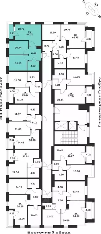 2-к кв. Тульская область, Тула городской округ, с. Осиновая Гора ул. ... - Фото 2