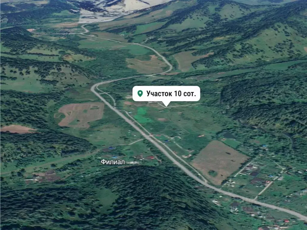 Участок в Алтай, Майминский район, Поселок филиал ул. Мира, 23 (10.0 ... - Фото 2
