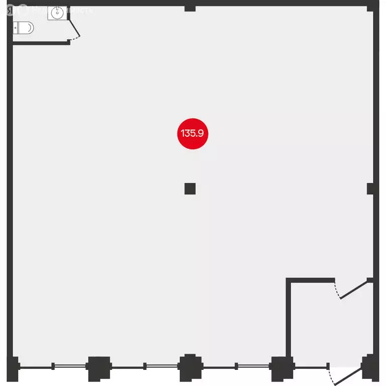 Офис (135.85 м) - Фото 2
