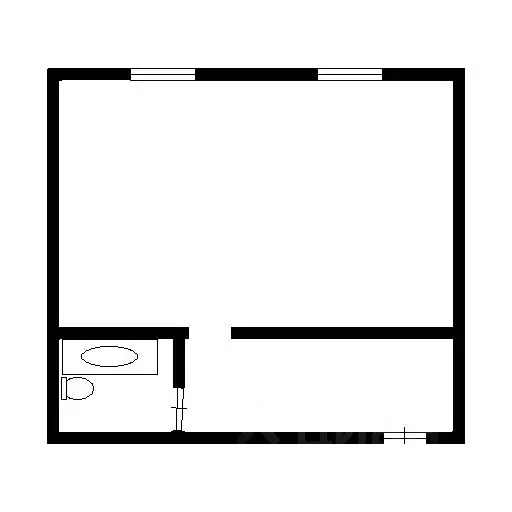 1-к кв. Томская область, Томск ул. Пирогова, 7 (30.0 м) - Фото 2