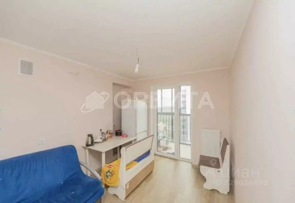 1-к кв. Тюменская область, Тюмень ул. Монтажников, 61 (34.9 м) - Фото 2