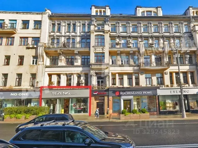 Помещение свободного назначения в Москва Тверская ул., 12С1 (166 м) - Фото 1