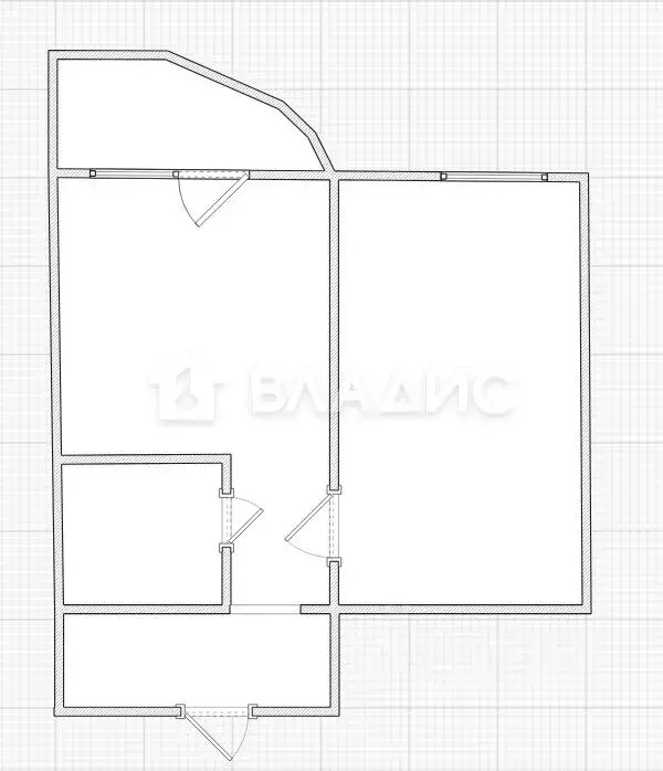 1-к кв. Пензенская область, Пенза ул. Терновского, 158В (51.0 м) - Фото 2