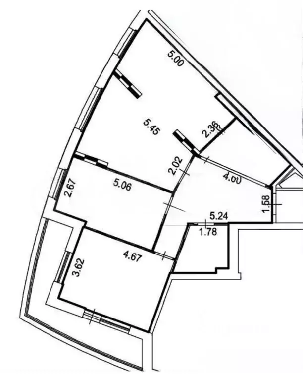 3-к кв. Московская область, Пушкино ул. Тургенева, 24 (88.5 м) - Фото 1