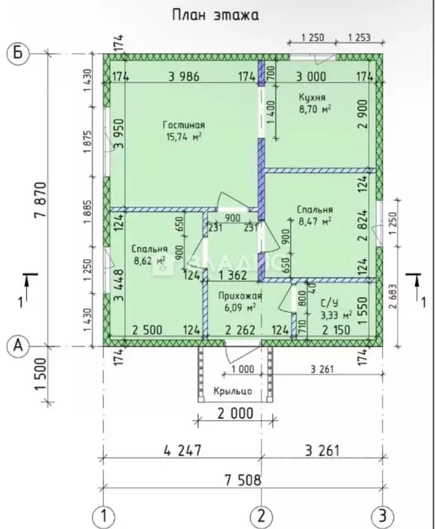 Дом в Башкортостан, Уфимский район, Михайловский сельсовет, Озерки СНТ ... - Фото 2