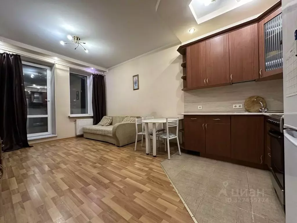 Студия Санкт-Петербург ул. Савушкина, 143к1 (35.0 м) - Фото 1