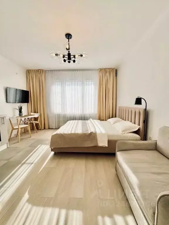 Студия Москва ул. Берзарина, 32А (28.0 м) - Фото 1