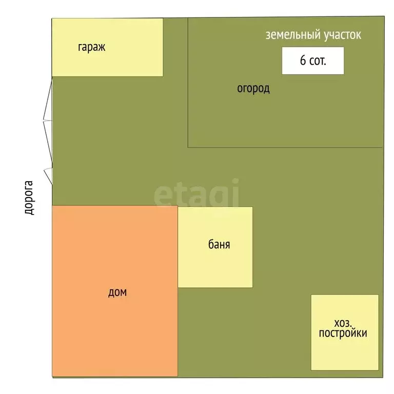 Дом в село Ворогушино, Новая улица (80 м) - Фото 2