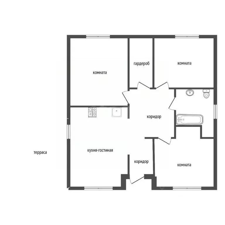 Дом в Воронежская область, Рамонский район, Новоживотинновское с/пос, ... - Фото 2