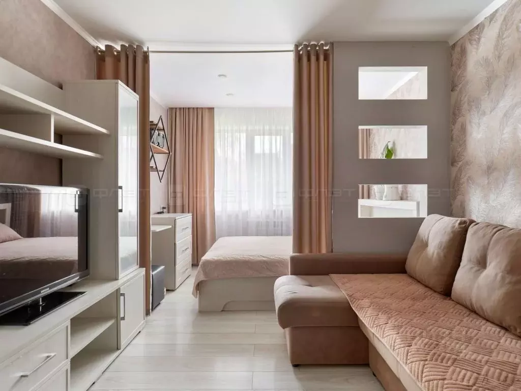 2-к кв. Татарстан, Казань ул. Интернациональная, 22 (45.4 м) - Фото 1