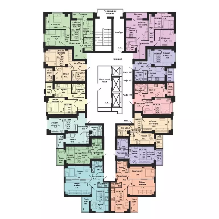 4-к кв. Ростовская область, Батайск ул. 1-й Пятилетки, 2Ж (78.14 м) - Фото 2
