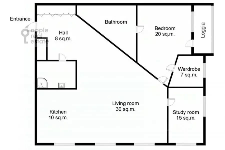 3-к кв. Москва ул. Шаболовка, 10к1 (113.1 м) - Фото 2