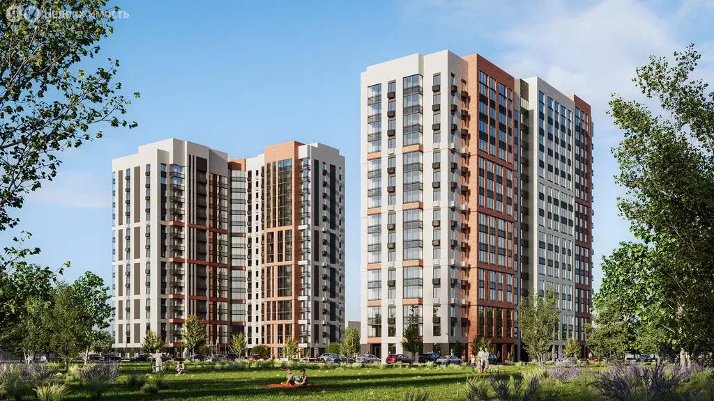 2-комнатная квартира: Воронеж, улица Ломоносова, 114Ю (45.8 м) - Фото 0
