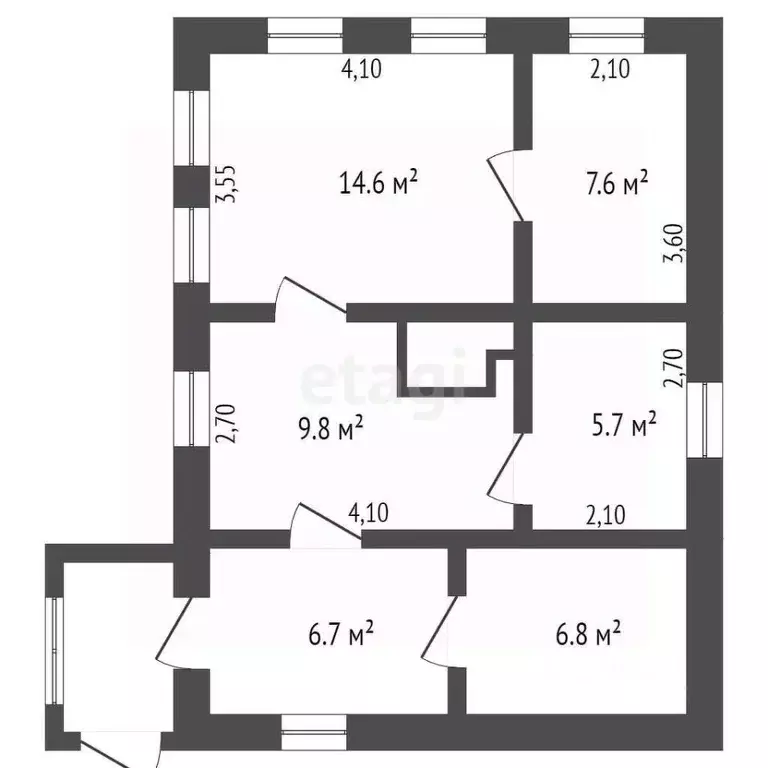 Дом в Кемеровская область, Кемерово Тельбесская ул. (51 м) - Фото 2
