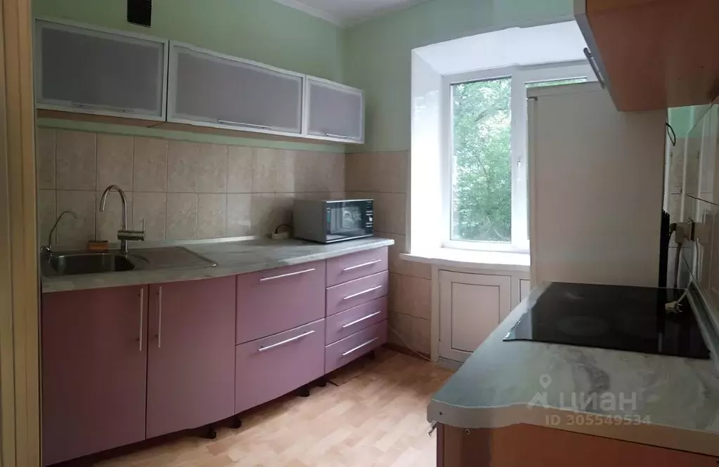 2-к кв. Кемеровская область, Новокузнецк ул. Циолковского, 5 (46.6 м) - Фото 0