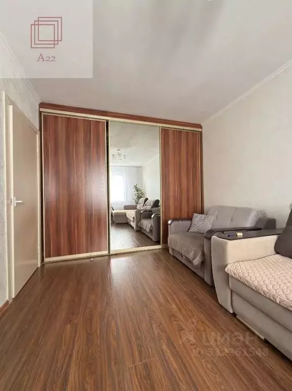 1-к кв. Алтайский край, Барнаул ул. Чеглецова, 62 (33.1 м) - Фото 2