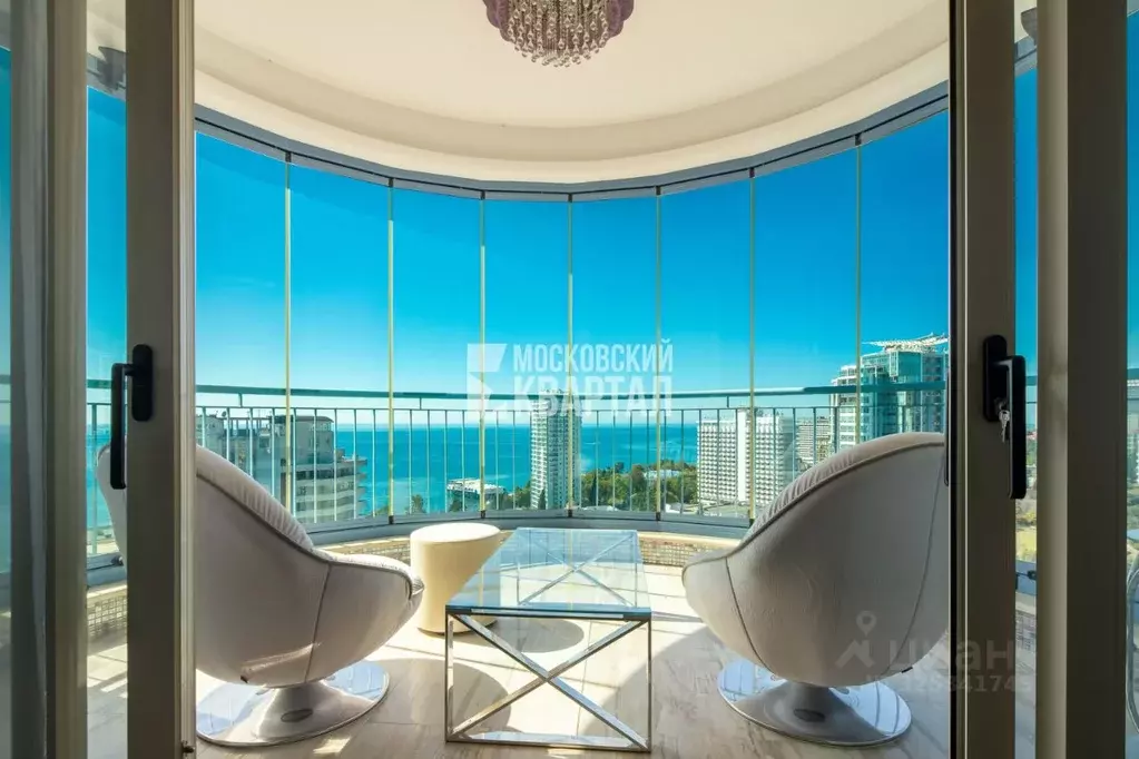 4-к кв. Краснодарский край, Сочи Светлана мкр, просп. Пушкина, 6 ... - Фото 0