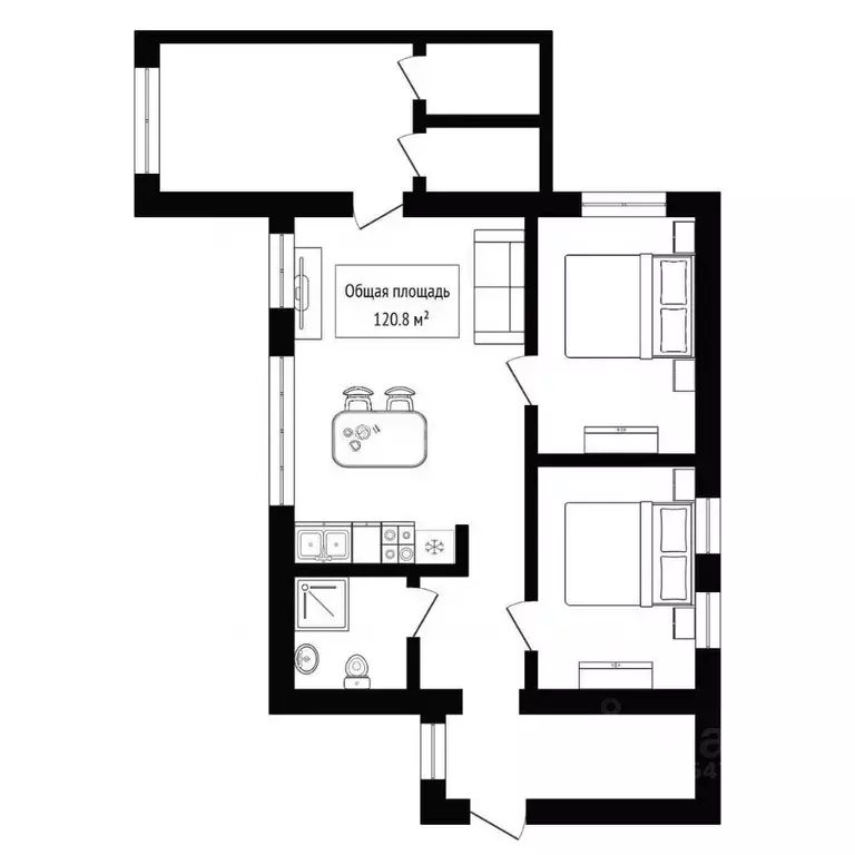Дом в Новосибирская область, Бердск Швейник садовое товарищество, 259 ... - Фото 2