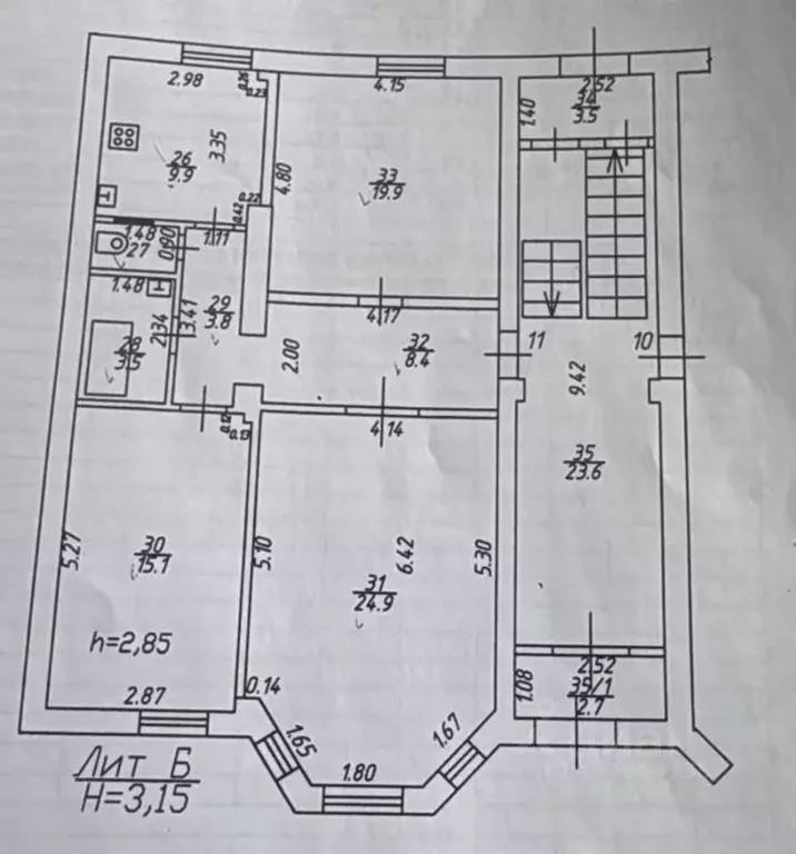 3-к кв. Краснодарский край, Краснодар ул. Имени Дзержинского, 50 (86.8 ... - Фото 0