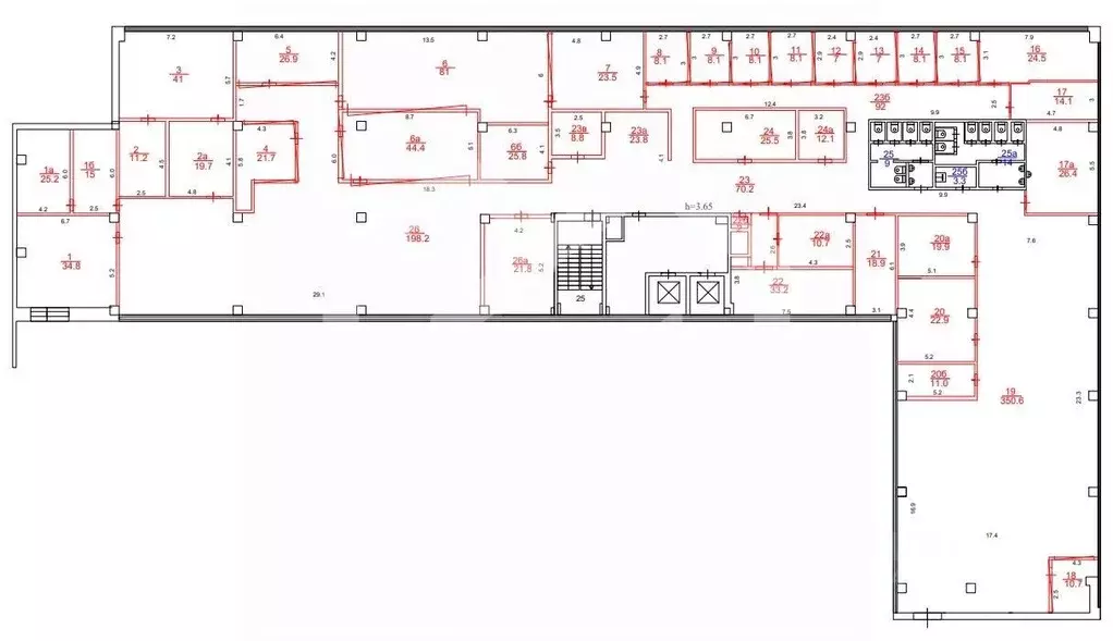Помещение свободного назначения в Москва 1-й Дербеневский пер., 5С2 ... - Фото 2
