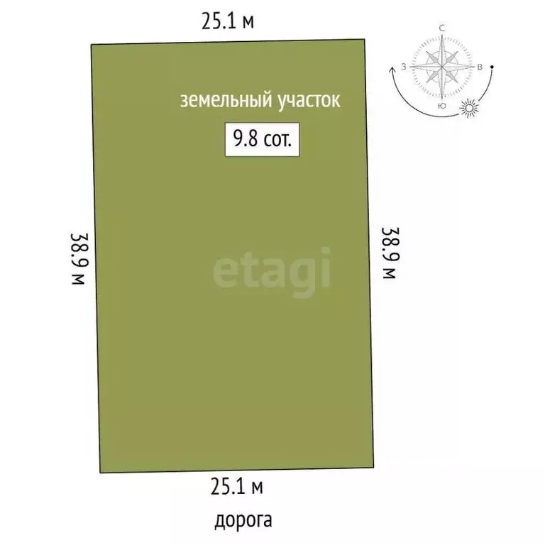 Участок в Ярославская область, Ярославский муниципальный округ, д. ... - Фото 1