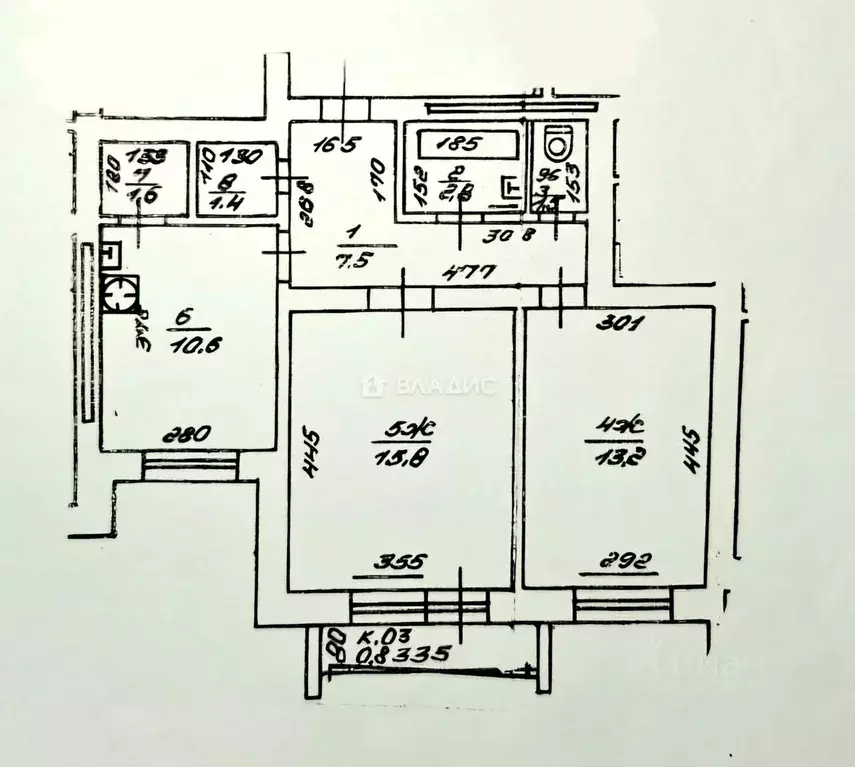 2-к кв. Калининградская область, Калининград ул. Виктора Талалихина, ... - Фото 2