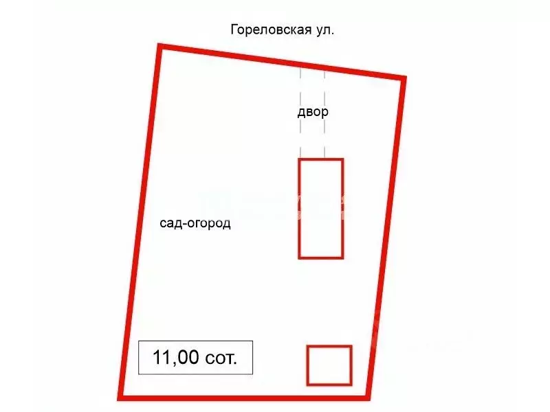 Участок в Санкт-Петербург, Санкт-Петербург, Красное Село Северная ... - Фото 1