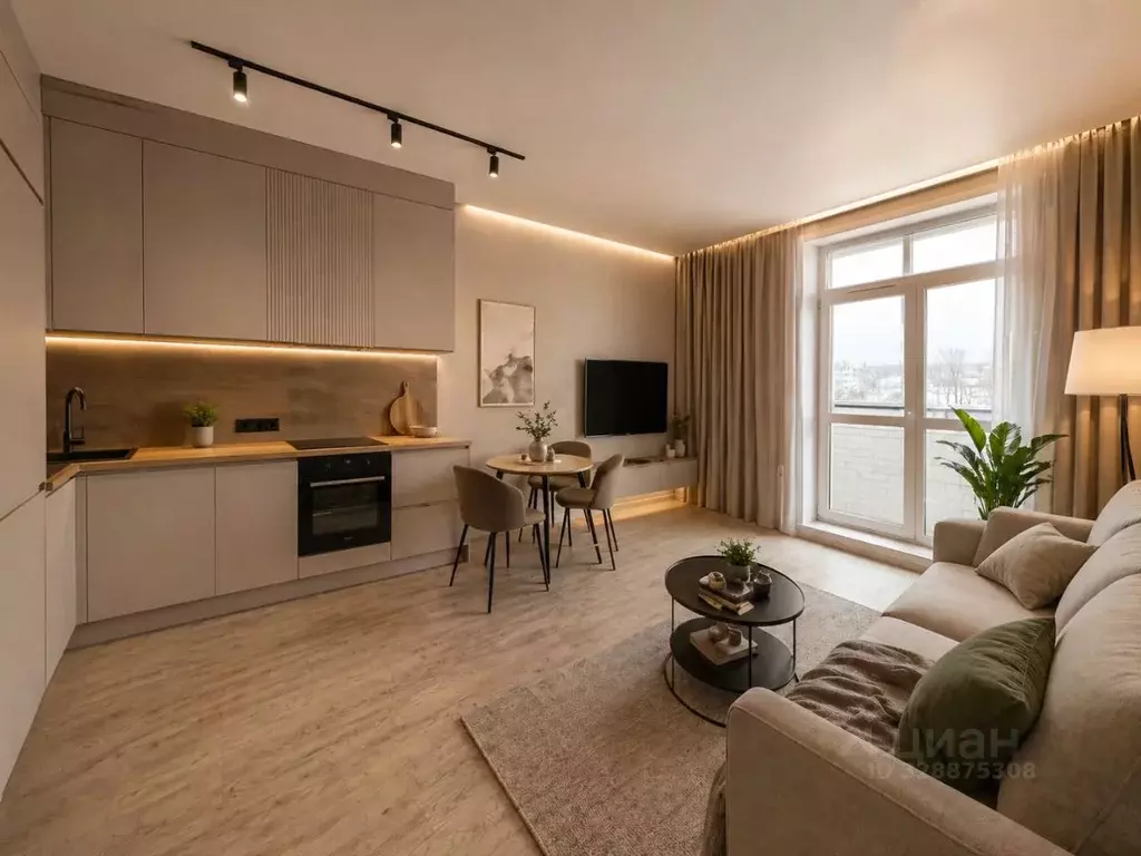 Студия Пермский край, Пермь Белозерская ул., 30А (21.5 м) - Фото 1