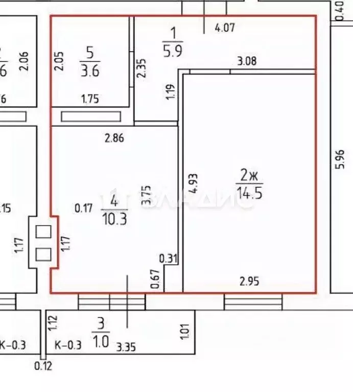 1-к кв. Калининградская область, Светлогорск Заречный проезд, 8к3 ... - Фото 2