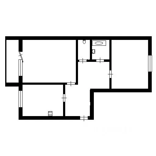 2-к кв. Татарстан, Казань ул. Декабристов, 83 (52.0 м) - Фото 1