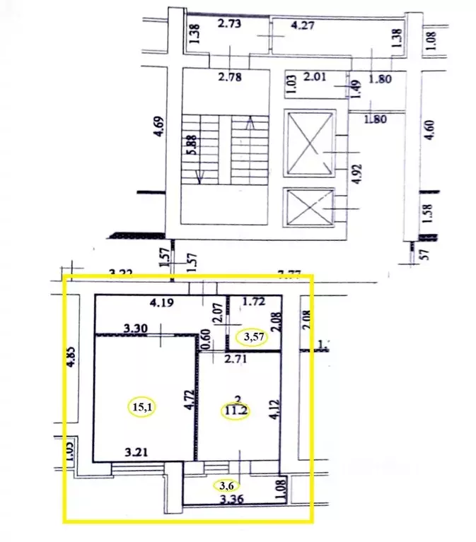 1-к кв. Пензенская область, Пензенский район, Засечный сельсовет, с. ... - Фото 2