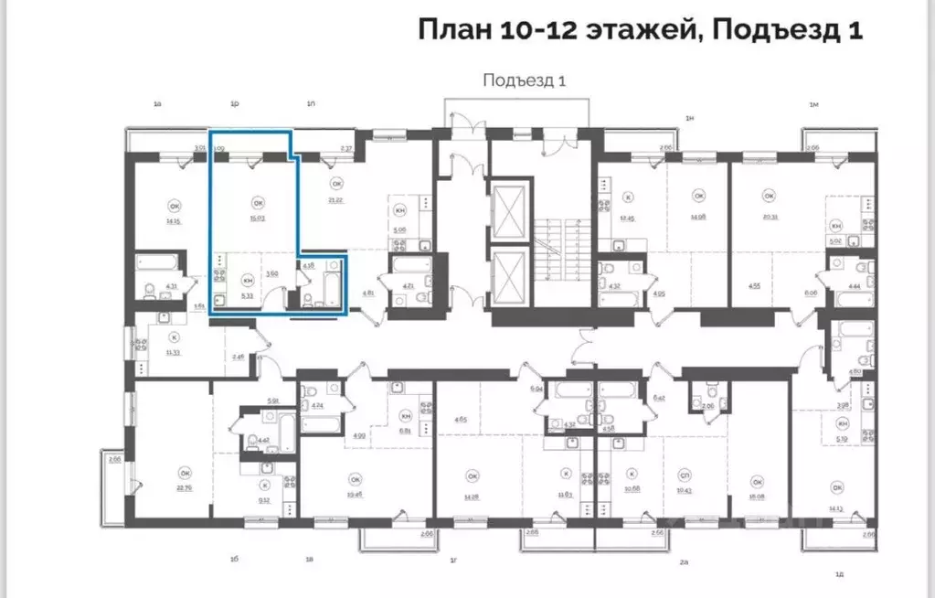 Студия Иркутская область, Иркутск Пулковский пер., 32 (31.0 м) - Фото 0