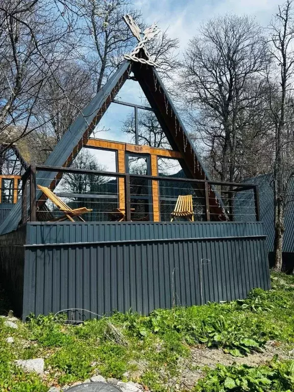 Дом в Карачаево-Черкесия, Зеленчукский район, с. Архыз  (47 м) - Фото 0