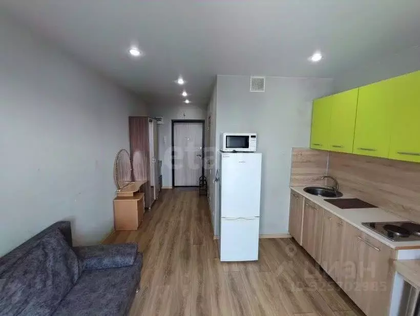 Студия Тюменская область, Тюмень Велижанская ул., 66к1 (20.0 м) - Фото 1