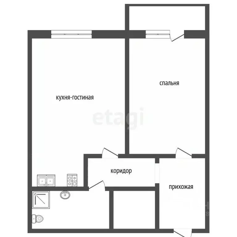 1-к кв. Самарская область, Самара ул. Георгия Димитрова, 14 (51.0 м) - Фото 2