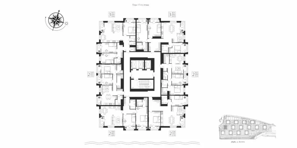 2-к кв. Волгоградская область, Волгоград ул. Степана Разина, 27/1 ... - Фото 2