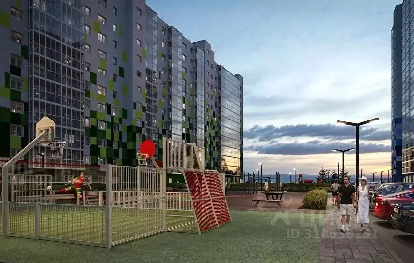 1-к кв. Иркутская область, Иркутск Радужный мкр, 108 (23.9 м) - Фото 0