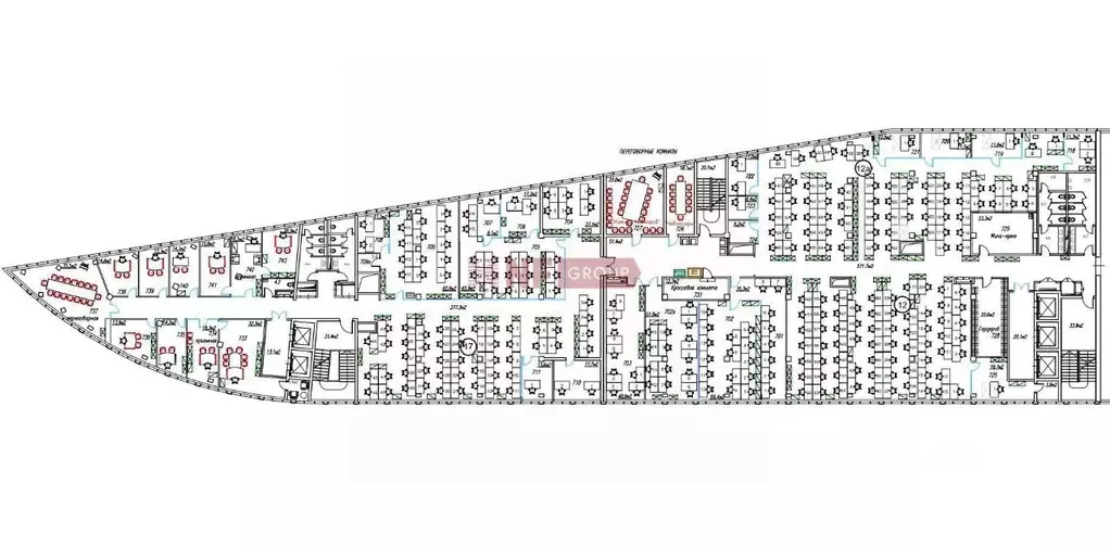 Офис в Москва Киевская ул., 7к1 (1815 м) - Фото 2