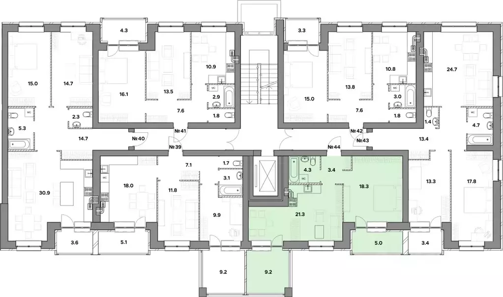 1-к кв. Ярославская область, Ярославль ул. Шевелюха, 124А (61.5 м) - Фото 2