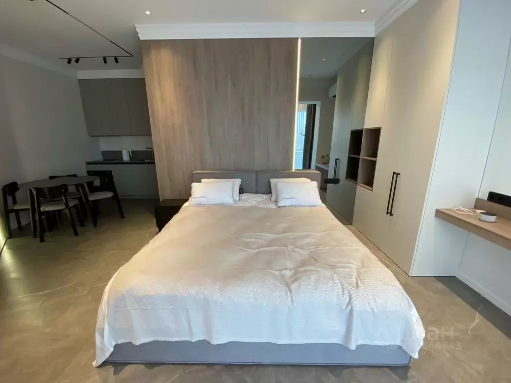 Студия Краснодарский край, Сочи Центральный мкр, ул. Нагорная, 11 ... - Фото 1