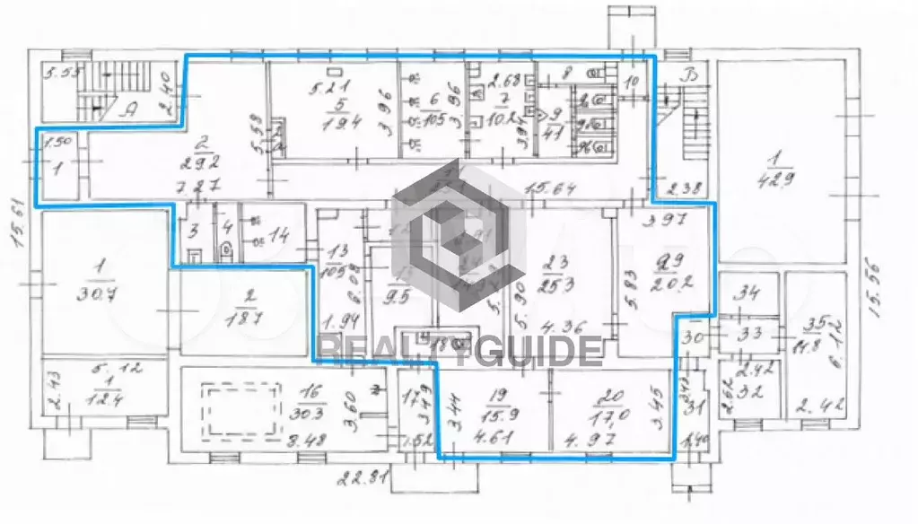 265 м2 Административное здание  Кибальчича, 5  C - Фото 0